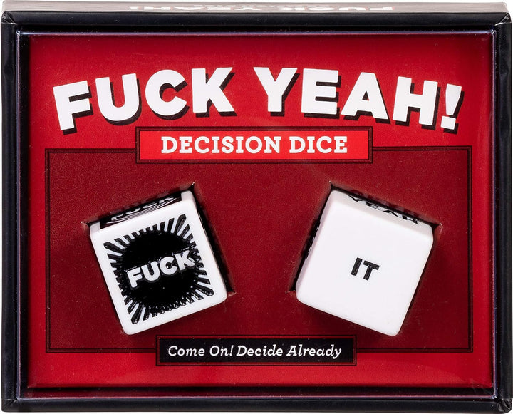 Chronicle Books Fuck Yeah! Decision Dice