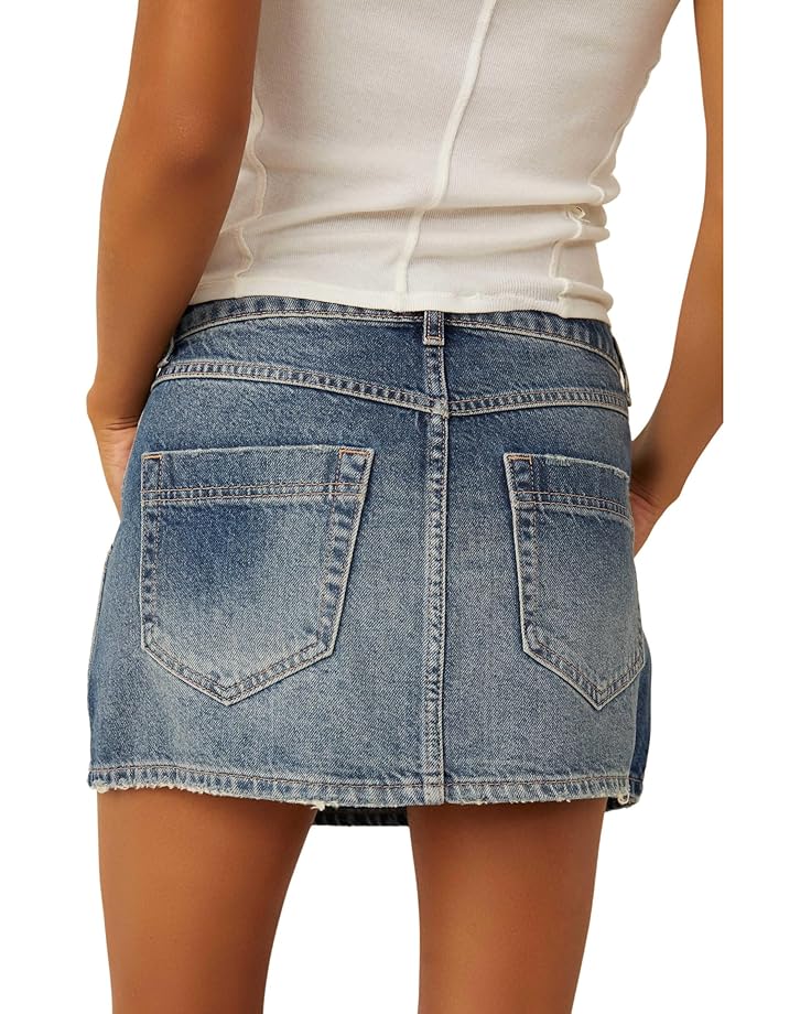 Free People Wynne Denim Skirt