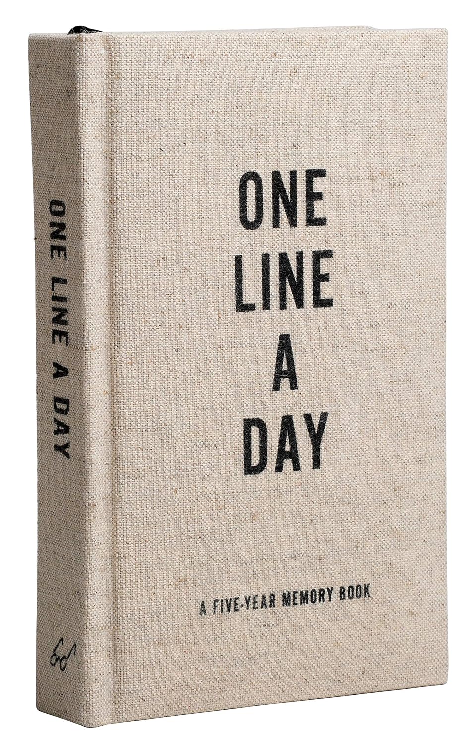 Chronicle Books Canvas One Line A Day Journal