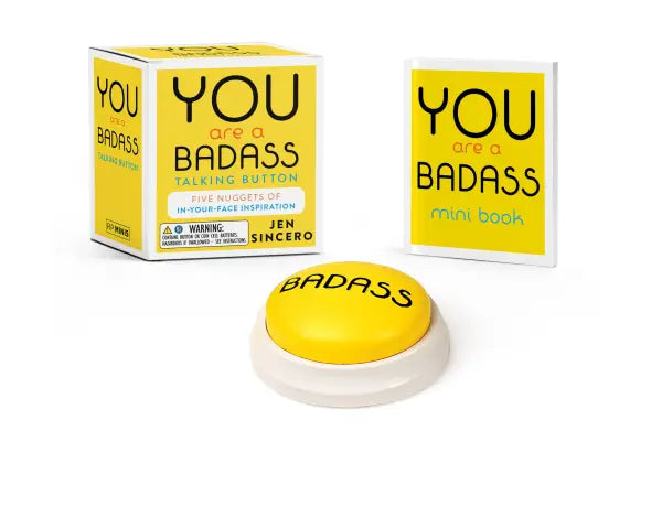 You Are a Badass Talking Button FORMAT : Livre broché