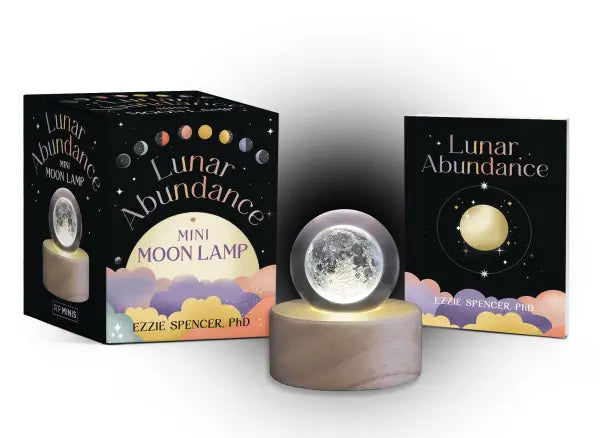 Hachette Running Press Minis Lunar Abundance Mini Moon Lamp