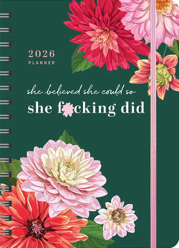Sourcebooks 2026 She Believed She Could So She F*cking Did Planner