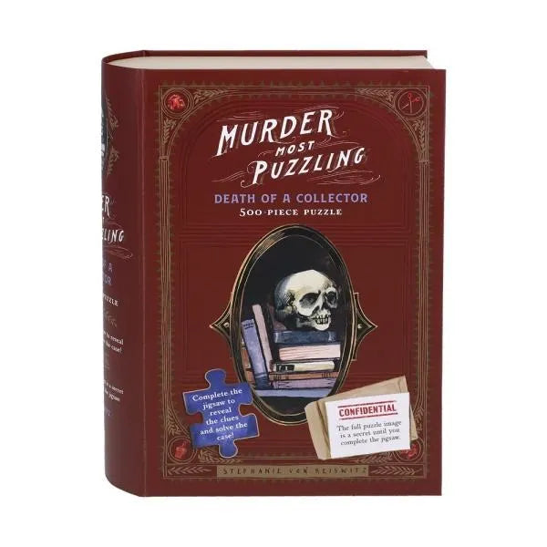Chronicle Books Murder Most Puzzling Collector - 500 Piece Jigsaw Puzzle