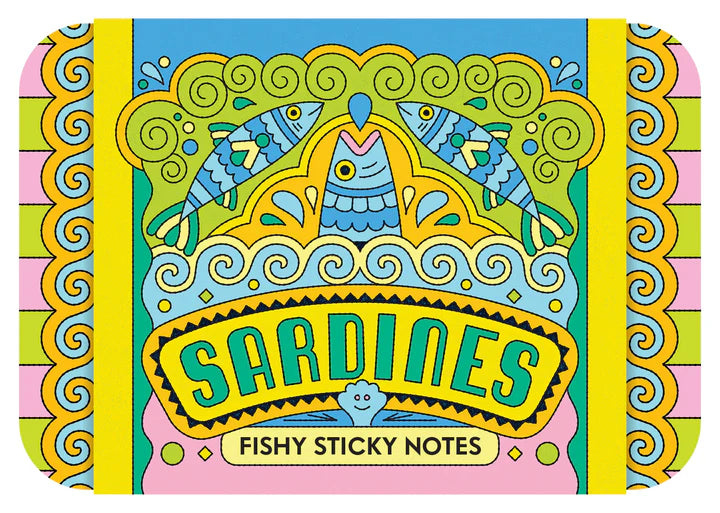 Chronicle Books Sardines Fishy Sticky Notes