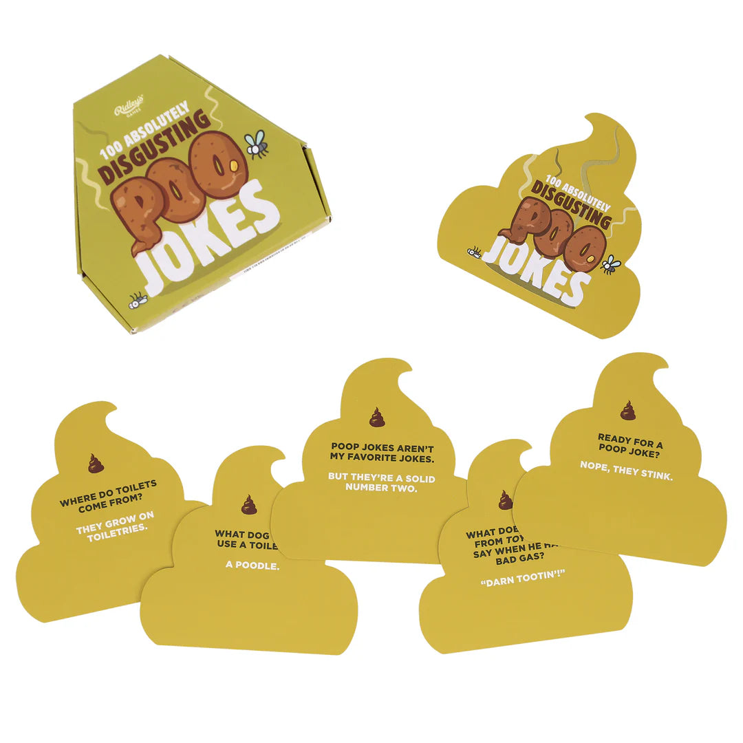 Chronicle Books 100 Absolutely Disgusting Poo Jokes