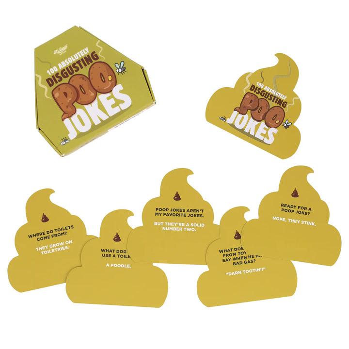 Chronicle Books 100 Absolutely Disgusting Poo Jokes