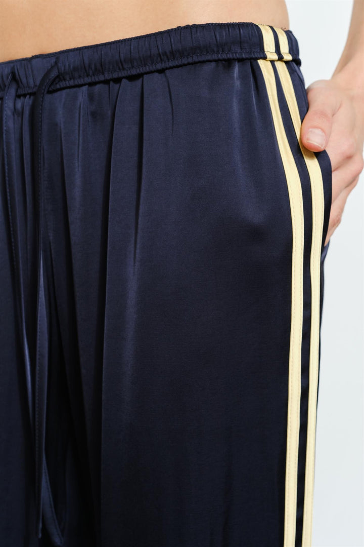 Loucia Fiona Satin Track Pants