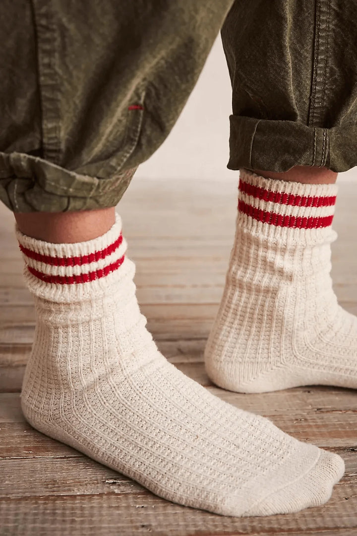 Free People Jackson Cozy Stripe Socks