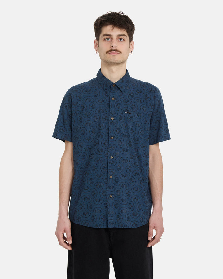 Volcom Scaler Stone Woven Short Sleeve Shirt