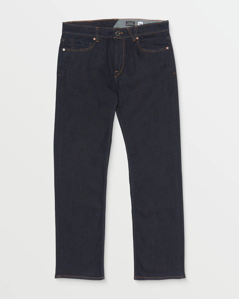 【2plan】Harvey striped black pintuck denim Purple Brand Double Dip Coated Straight-Leg Jeans | Saks