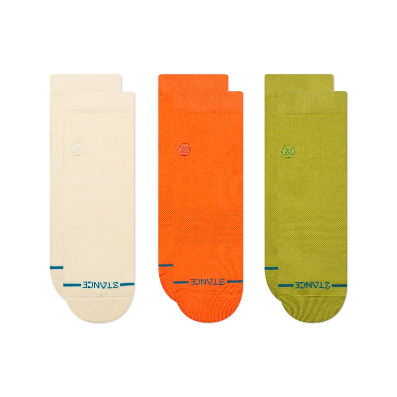 Stance Icon Quarter 3 Pack Socks