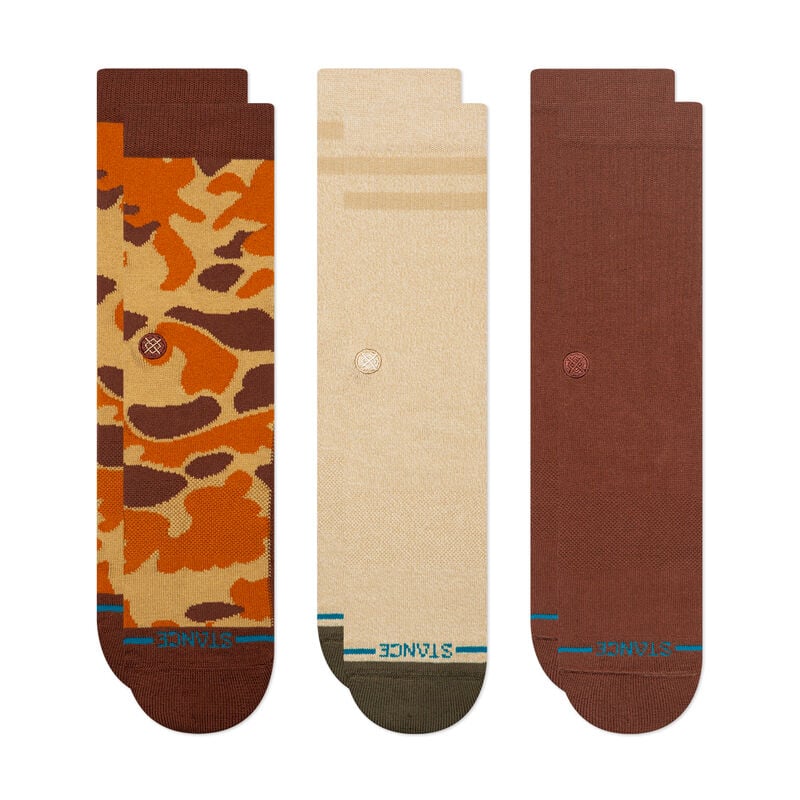 Stance Camo Crew 3 Pack Socks