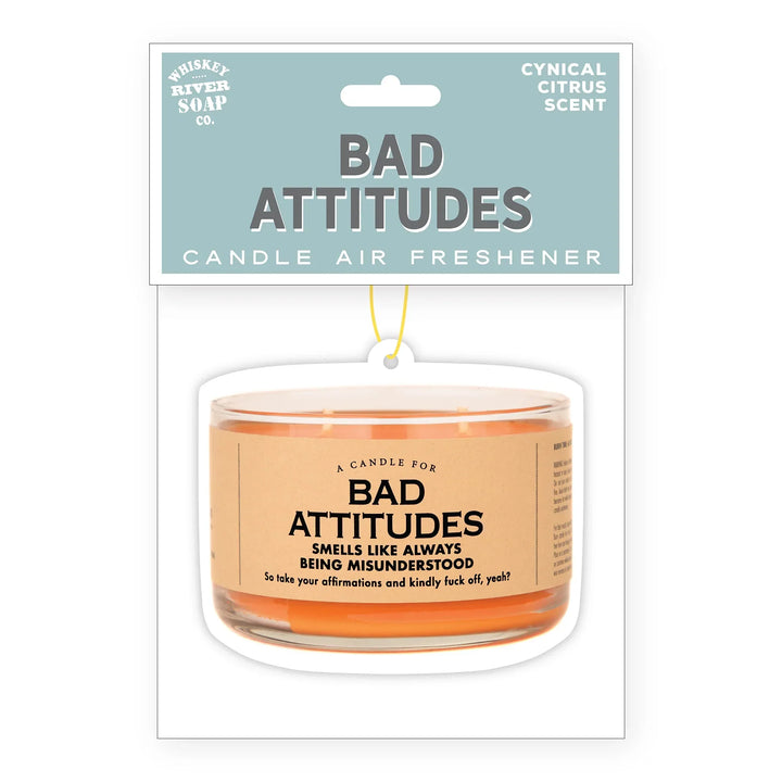 Whiskey River Soap Bad Attitudes Air Freshener