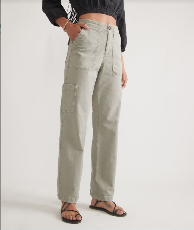 Marine Layer Aria Straight Leg Utility Pants