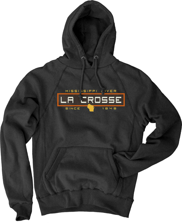 Lakeshirts Herren-Fleece-Pullover-Hoodie Earth Science Wisconsin