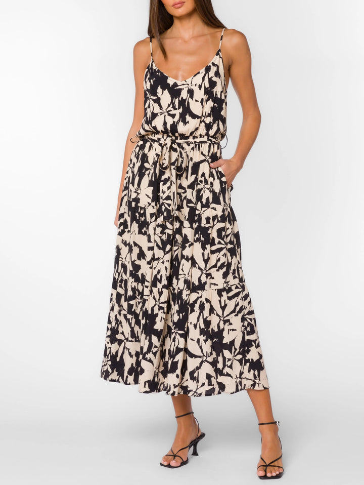 Velvet Heart Barbados Black & Cream Dress