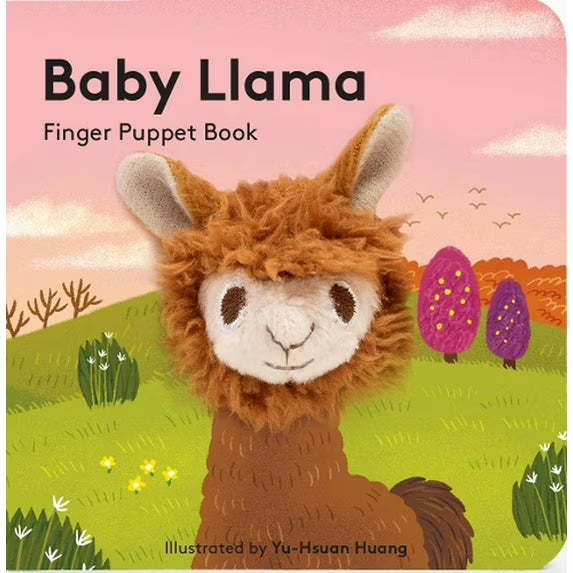 Chronicle Books Baby Llama Finger Puppet Book