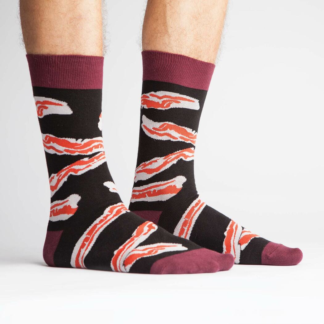 Crew pour hommes Sock It To Me : Bacon