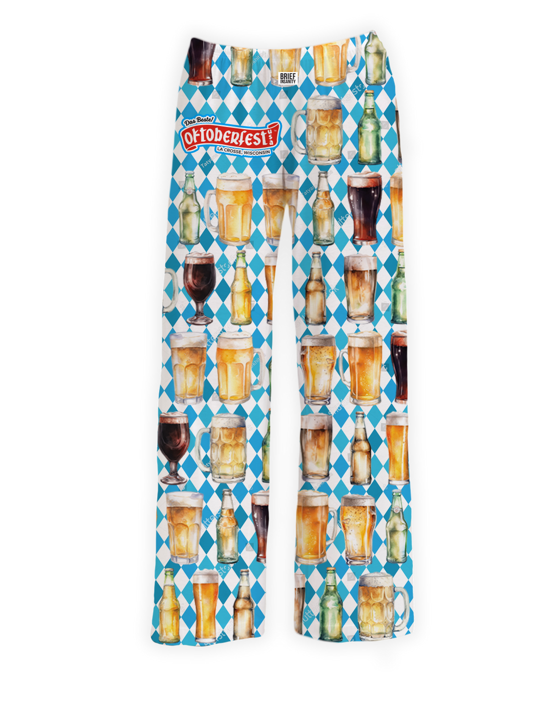 Dale's Exclusive Beer Diamond Pattern Lounge Pants