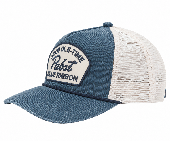 American Needle Corduroy Roscoe Mesh Pabst Hat