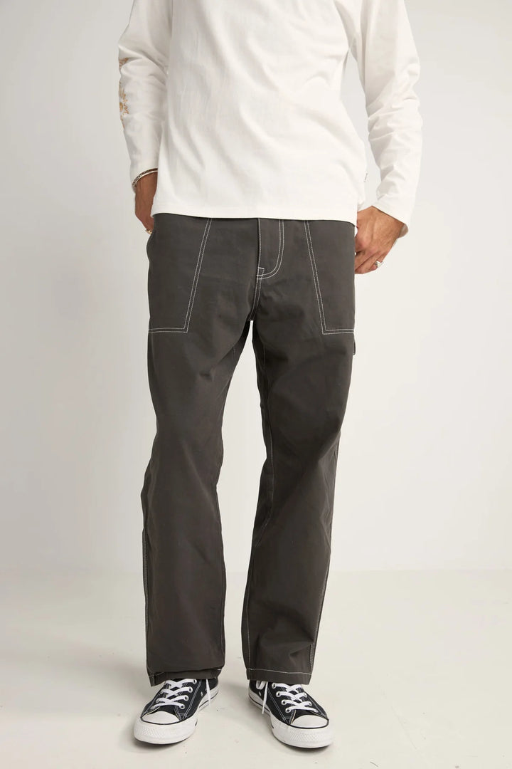 Rhythm Contrast Stitch Carpenter Pant