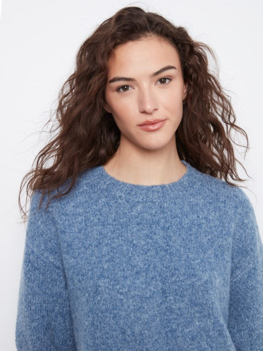 Charlie B Elbow Sleeve Balloon Shape Sweater