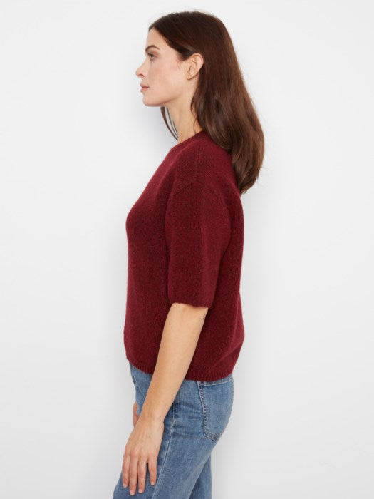 Charlie B Elbow Sleeve Balloon Shape Sweater