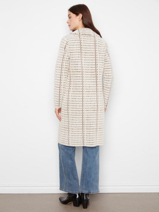Charlie B Knit Coatigan With Patch Pockets
