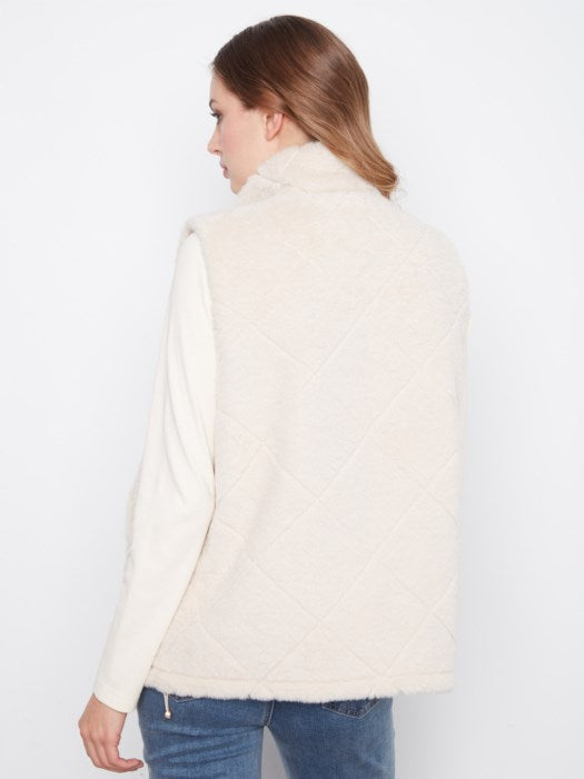 Charlie B Reversible Faux Fur Vest