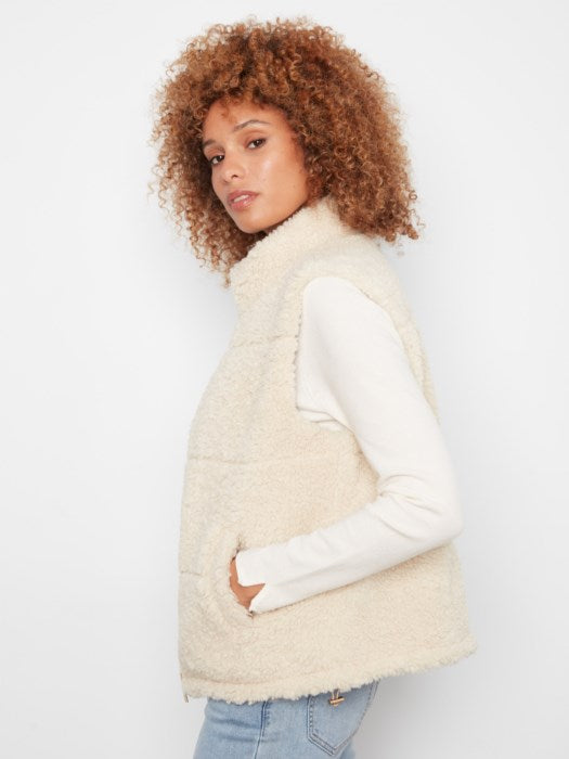 Charlie B Reversible Plaid Quilted Vest
