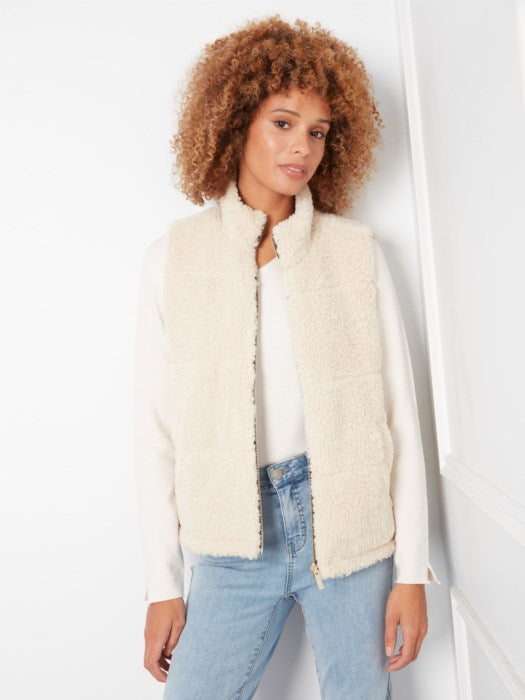Charlie B Reversible Plaid Quilted Vest