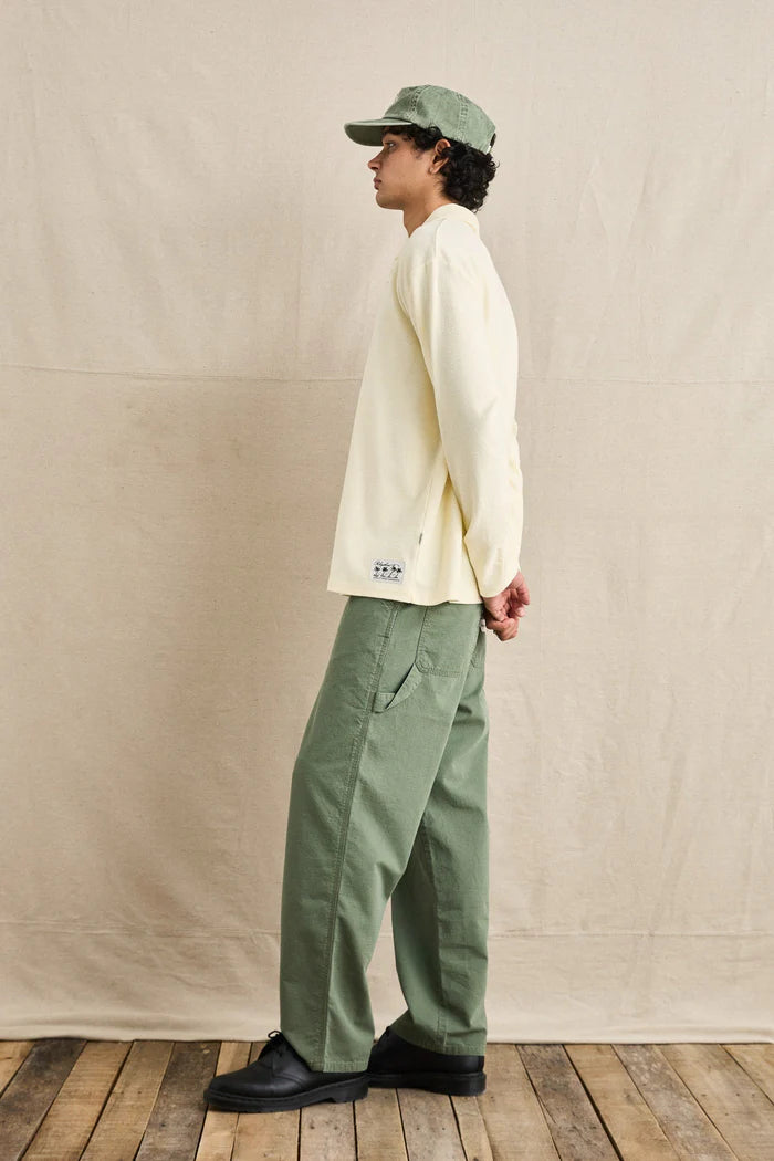 Rhythm Kapu Long Sleeve Rugby Polo