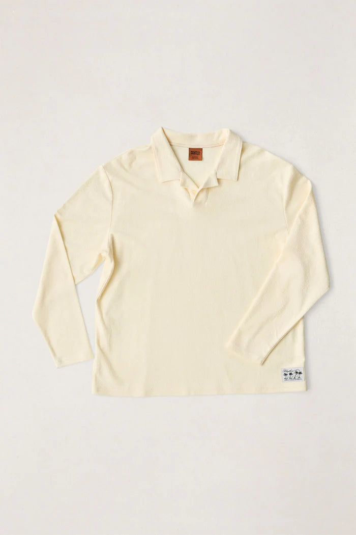 Rhythm Kapu Long Sleeve Rugby Polo