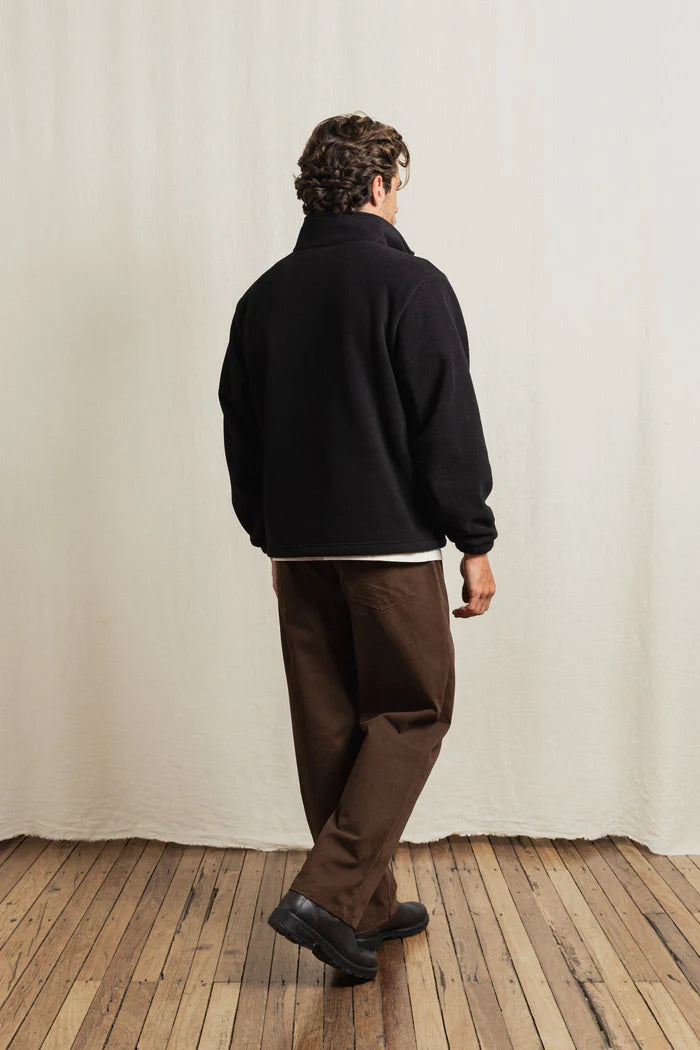 Rhythm Checkered Fleece Quarter Zip