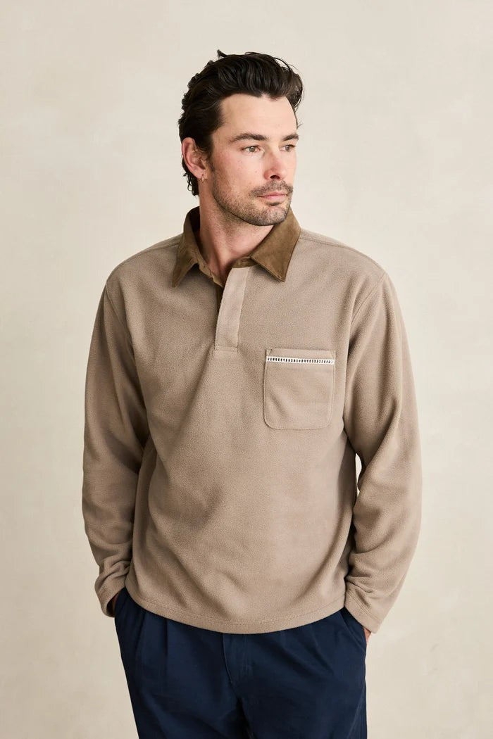 Rhythm Ladder Polar Long Sleeve Polo