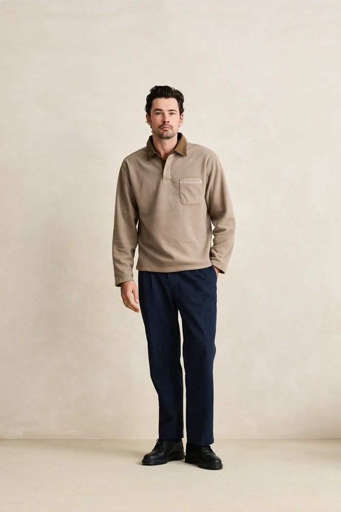 Rhythm Ladder Polar Long Sleeve Polo