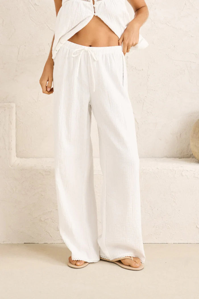 Rhythm Macy Scallop Pant