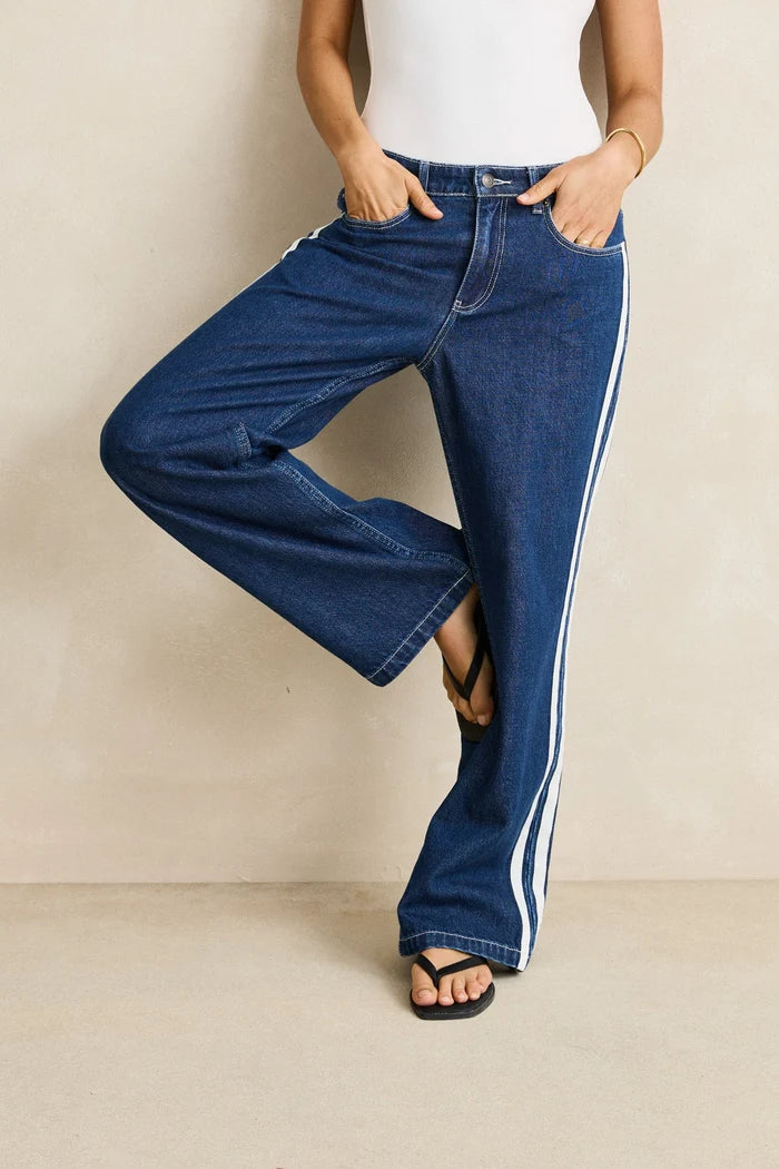 Rhythm Contrast Denim Jean