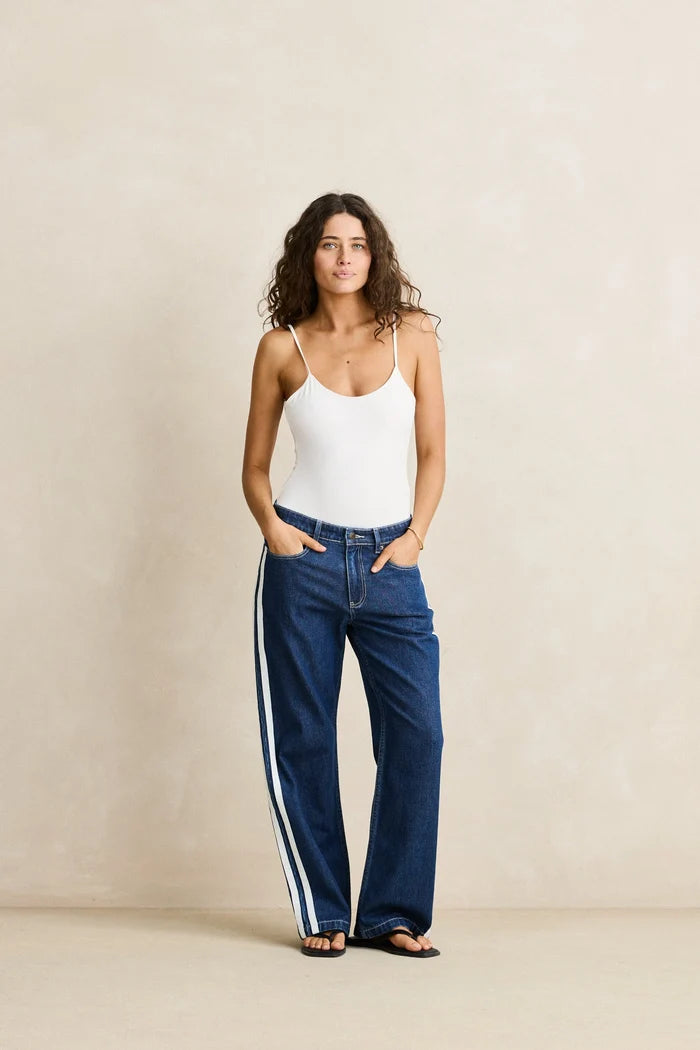 Rhythm Contrast Denim Jean
