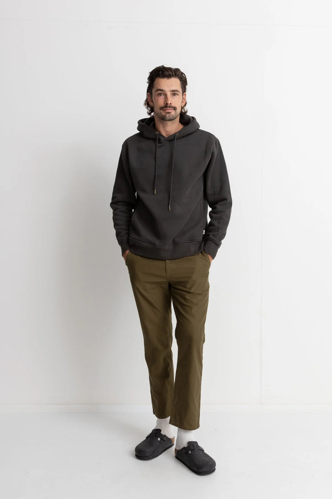 Rhythm Classic Fleece Hood Sweatshirt