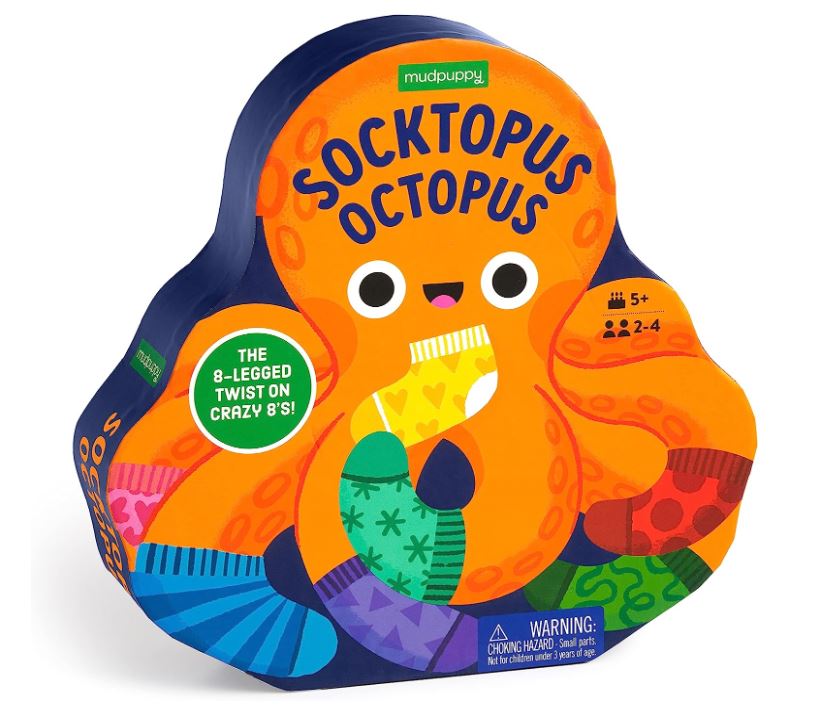 Chronicle Books Game Socktopus Octopus