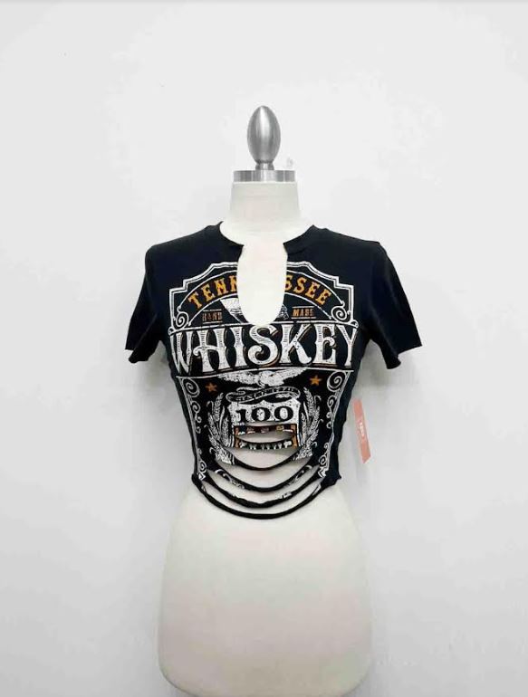 G Mini Tennessee Whiskey Laser Cut Tee