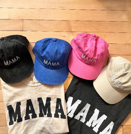 Chapeaux de maman monogramme