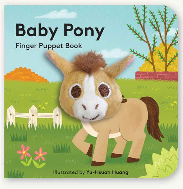 Chronicle Books Baby Pony Finger Puppet Book