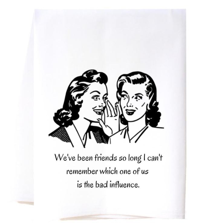 Cora & Pate Bad Influence Towel