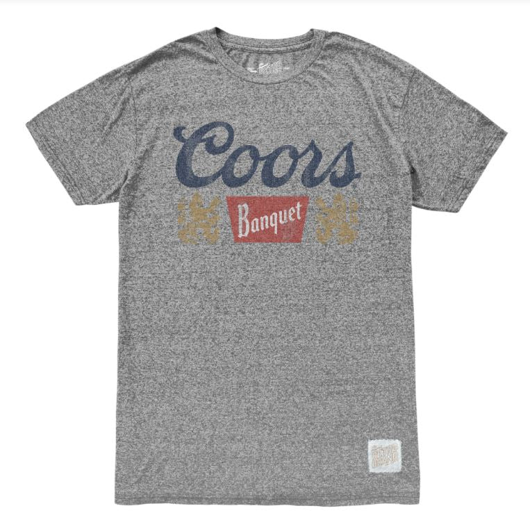 T-shirt de banquet Coors de marque rétro