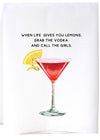 Cora &amp; Pate Lemons Cosmo Towel