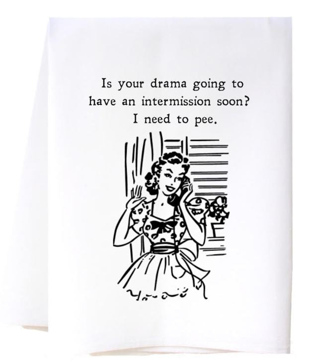 Cora & Pate Drama Intermission Towel