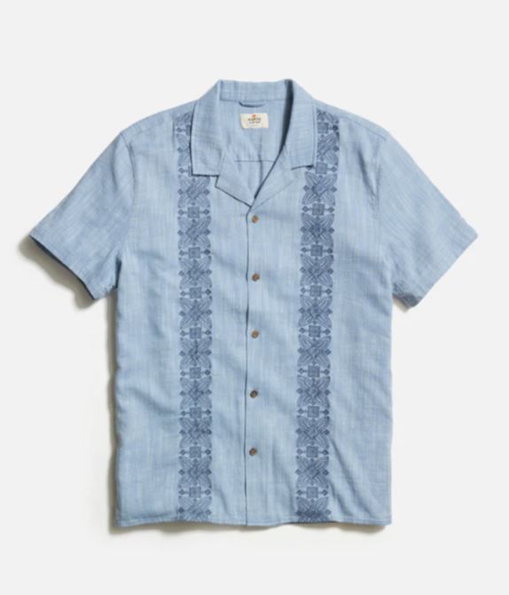 Marine Layer Embroidered Resort Shirt