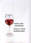 Cora &amp; Pate Wine Disappear Towel